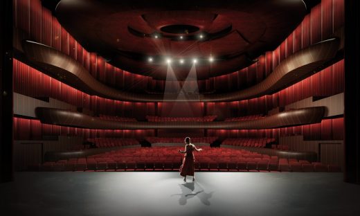 Shunde Grand Opera House auditorium interior design