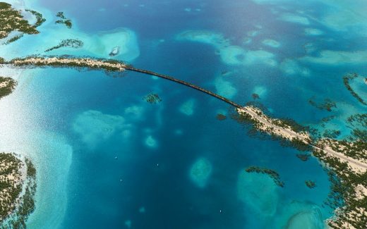 Shurayrah Bridge, Red Sea Development, Saudi Arabia