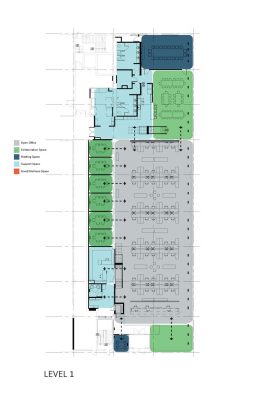 SRG Partnership Portland Oregon office building design plan