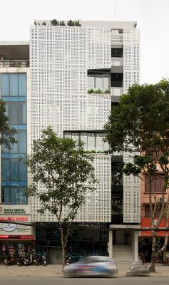 Thien Thao Building Hanoi louvre facade