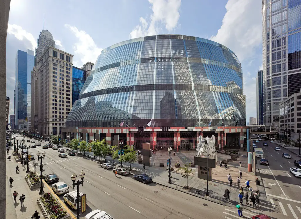 Thompson Center Chicago building Illinois