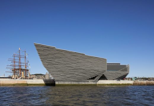 V&A Dundee design by Kengo Kuma architect