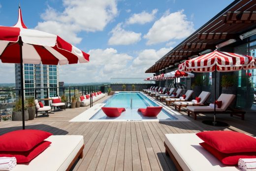 Virgin Hotels Nashville outdoor swimming pool
