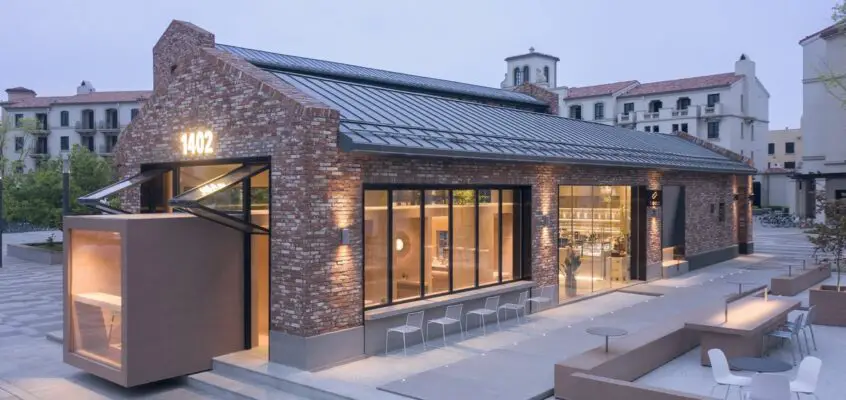 1402 Coffee Shop in Aranya, Hebei Building