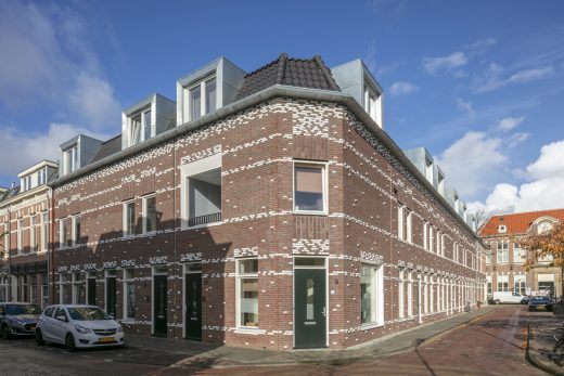 Rozenprieel Building Haarlem Holland