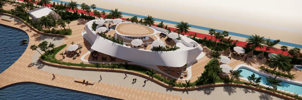 Al Heera Beach Sharjah buildings news
