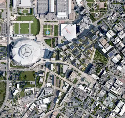 Atlanta Centennial Yards, downtown masterplan