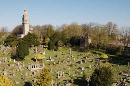 Beckford’s Tower Bath cemetery