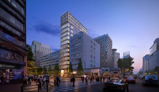 CURA Ginza, Tokyo, by architects Doone Silver Kerr