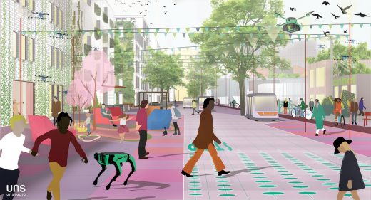 Distelweg Street of the Future design - UNStudio Community Building and Placemaking Report