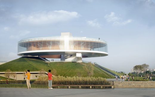 Dragon Lake Public Art Center Zhengdong - Chinese Buildings News