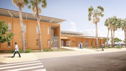 Emergency Treatment Centre Farato, Gambia building design