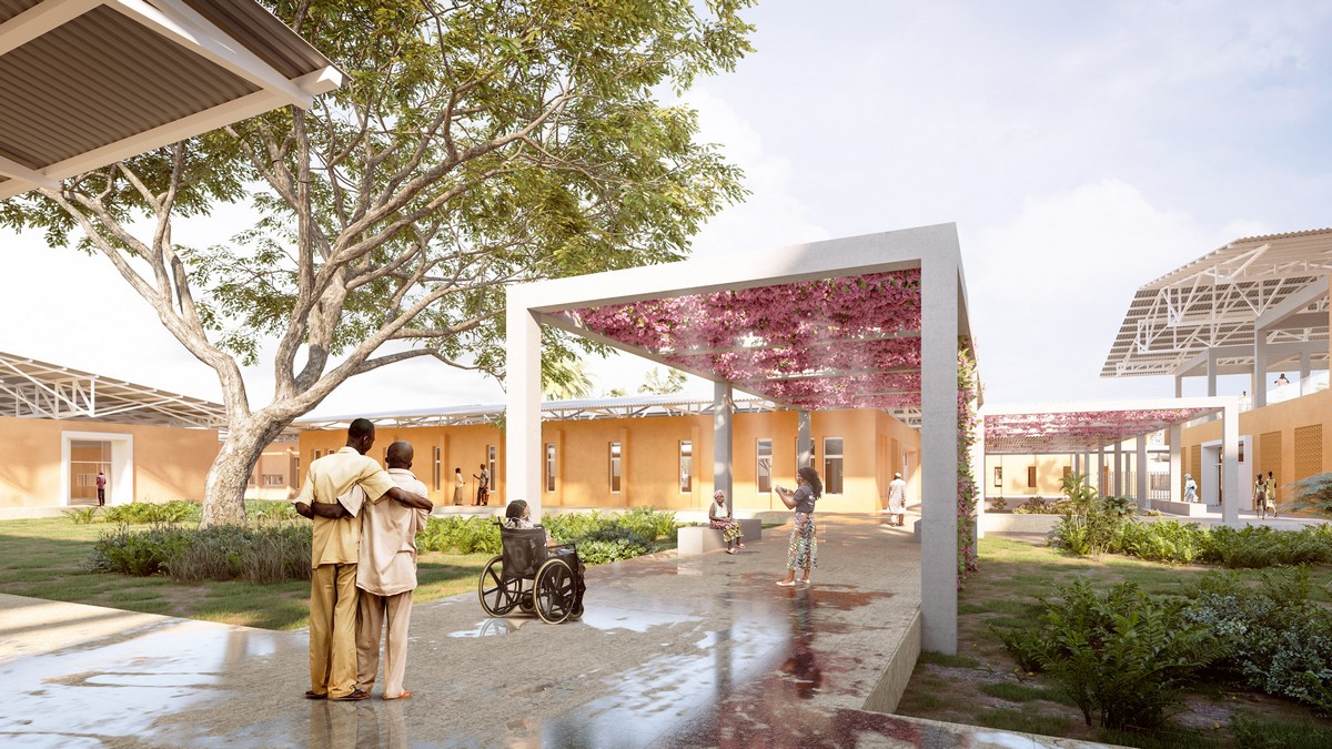 Emergency Treatment Centre Farato, Gambia building design