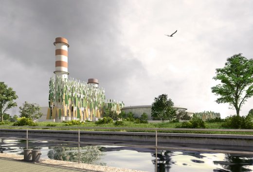 Enel Power Plant Venice building design