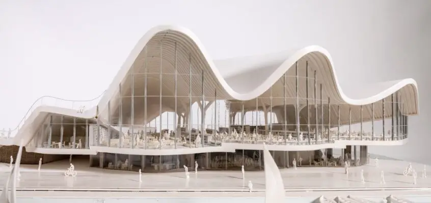 Golden Horn Library, Istanbul Building