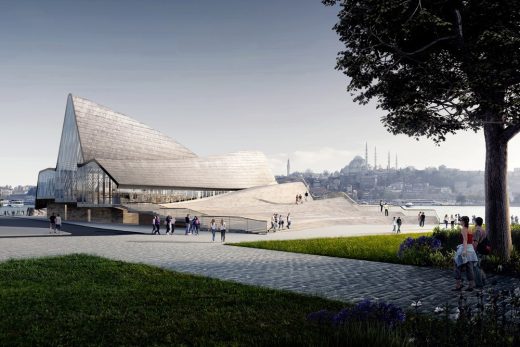 Golden Horn Library Istanbul