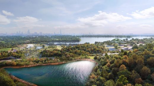 Grand Central Park Masterplan Nanjing China parks