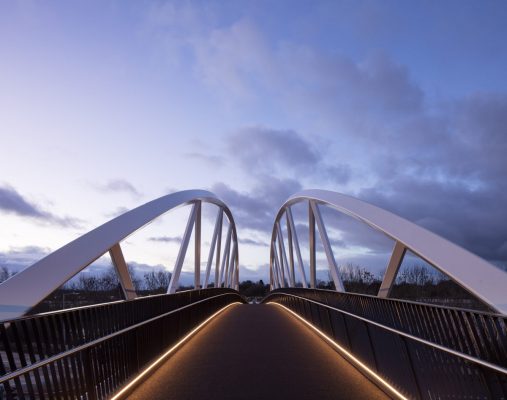 Moxon Architects for Hams Way Footbridge