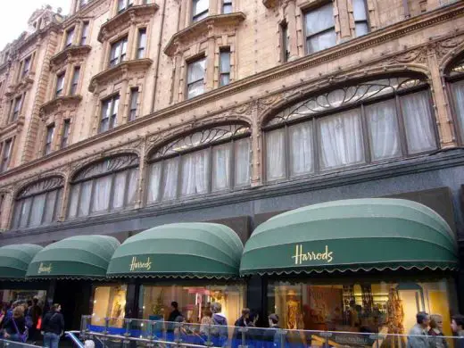 Harrods Knightsbridge Department Store England