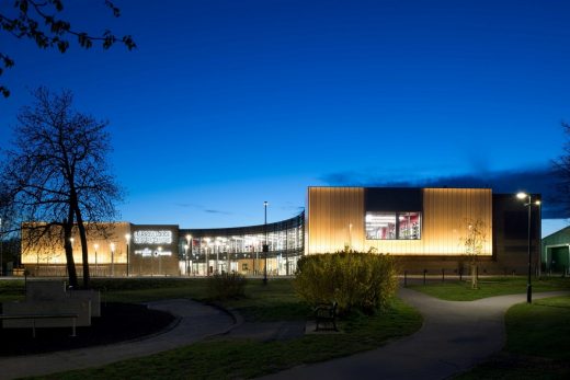 Harrow Lodge Leisure Centre building East London