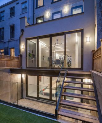 Historic Colonnade Passive Townhouse Brooklyn