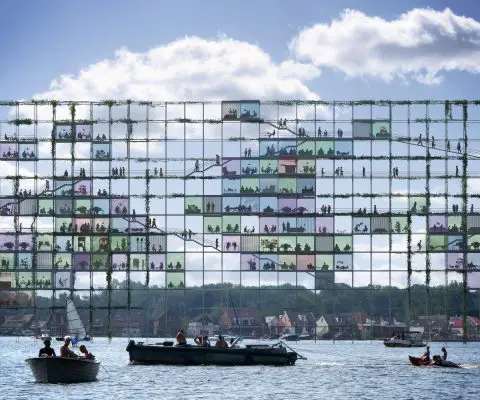 HyperEdge urban study, Amsterdam facade - UNStudio Community Building and Placemaking Report