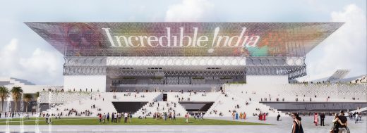 India International Convention & Expo Centre Dwarka building design