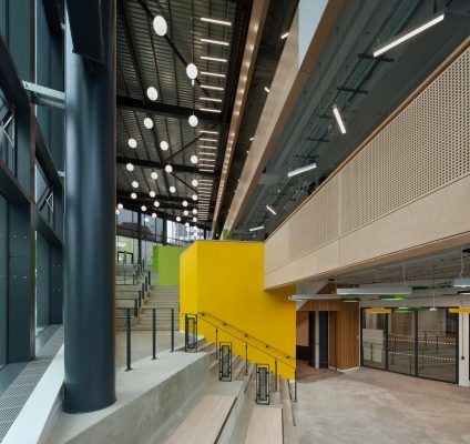 University of Strathclyde Learning and Teaching Building interior