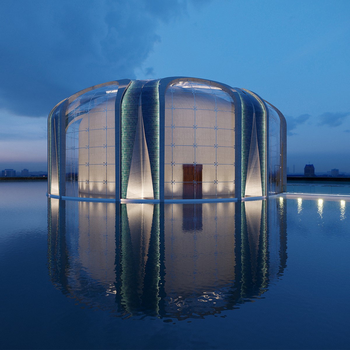 Lotus Amphitheater Iran by Peyman Kiani Architects