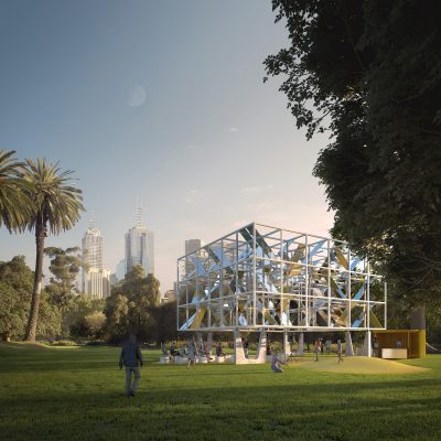 Melbourne MPavilion 2021 design by MAP Studio Venice