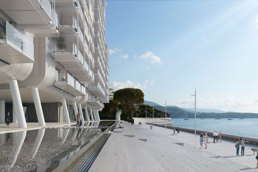 Most extravagant new developments in Monaco Mareterra promenade