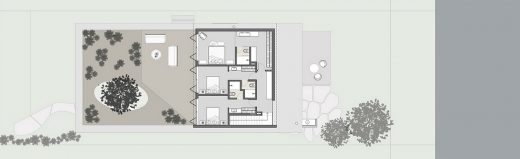 Ananda House by architects Stemmer Rodrigues plan layout