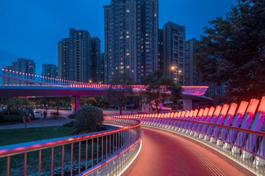 Dayuan Park bridge at Chengdu High-tech Zone