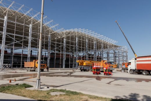 Samarkand International Airport Uzbekistan building