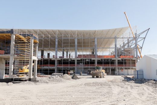 Samarkand International Airport Uzbekistan building