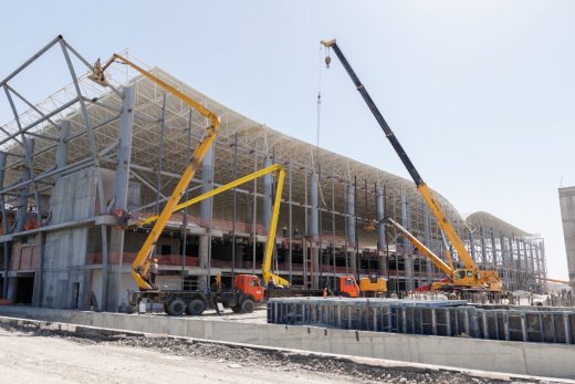 Samarkand International Airport Uzbekistan building