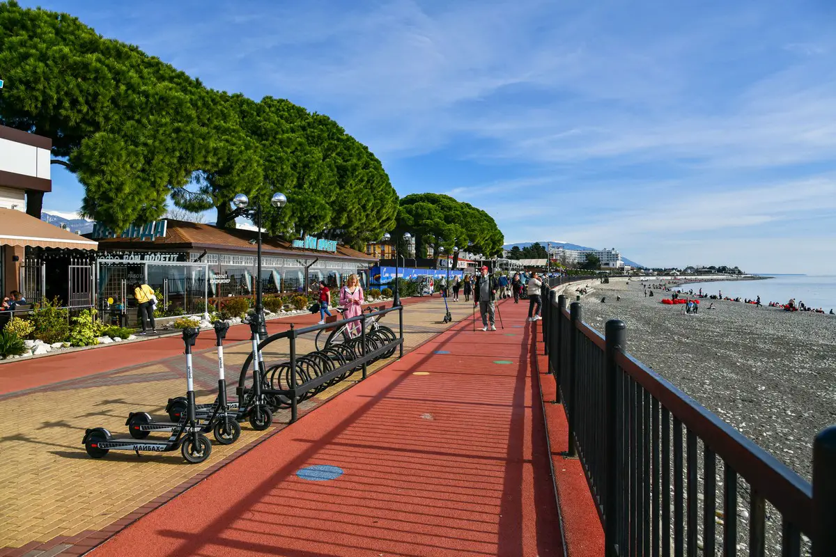 Sirius seafront promenade competition Russia 2021