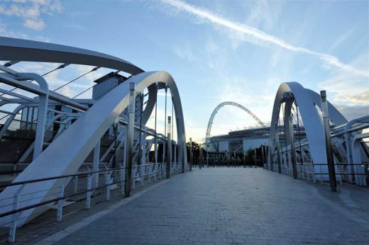 Wembley Stadium London building