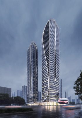 Zhanjiang Yunhai No.1 building by Aedas architects