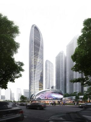 Zhanjiang Yunhai No.1 building by Aedas architects