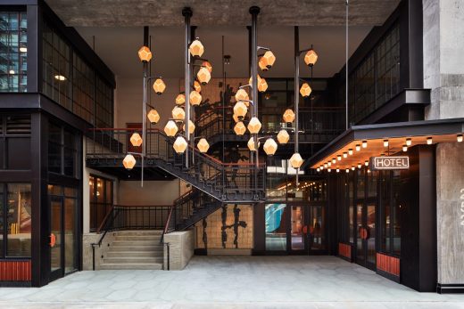 Ace Hotel building interior design