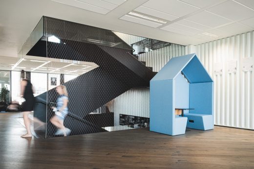 Avast Offices Prague, contemporary Czech workplace Interior