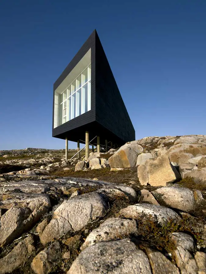 Fogo Island Studios buildings design by Canadian Architects