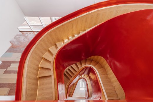 Chinese spiral staircase interior design