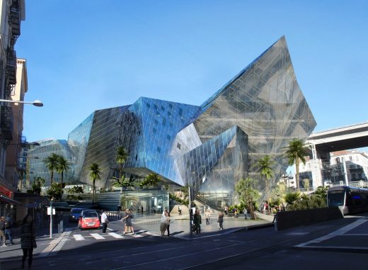 Iconic Nice buildings by Daniel Libeskind Architect