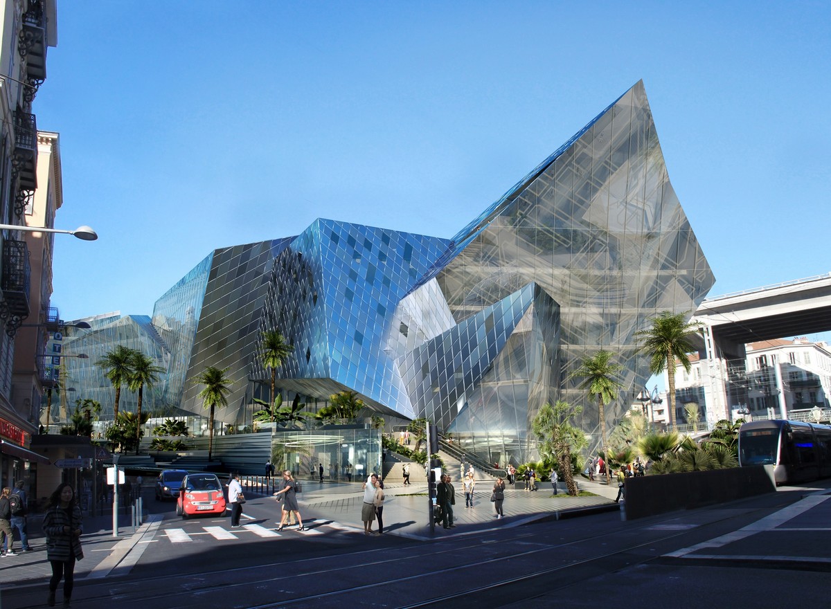 Iconic Nice buildings by Daniel Libeskind Architect