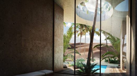 Dunas Kuwait Desert Hotel design by Jasper Architects Germany