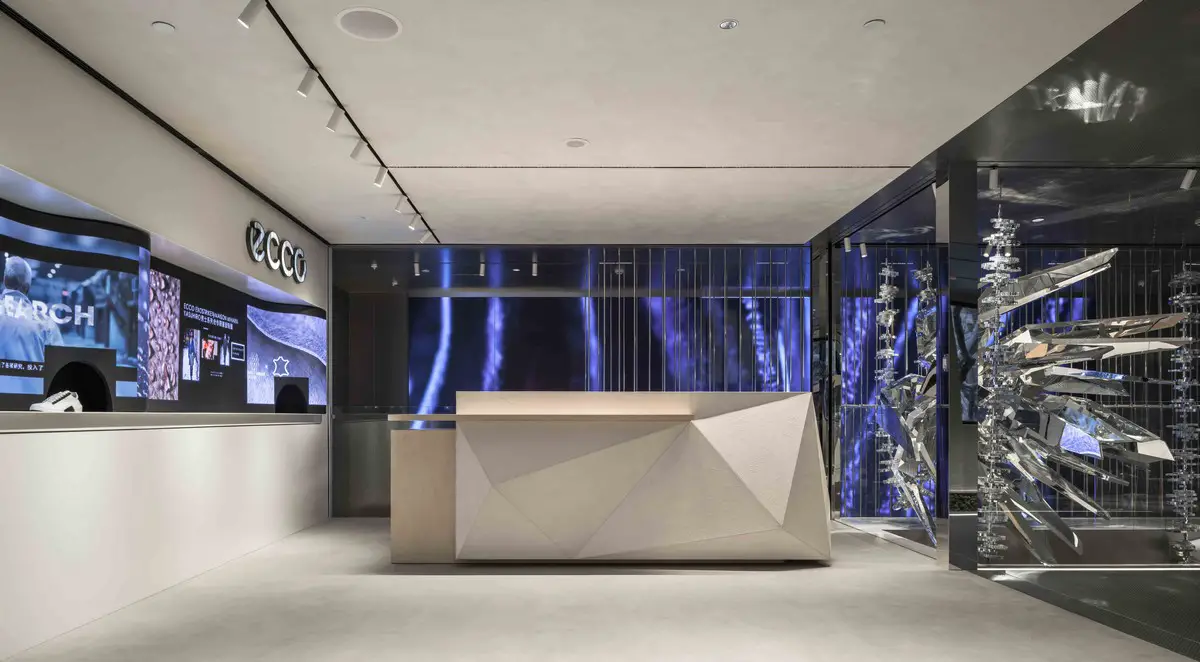 ECCO Global flagship Store Shanghai e architect