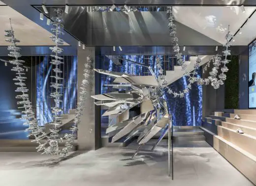 ECCO Global flagship Store Shanghai interior