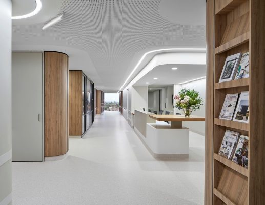 Bates Smart for Gandel Wing, Cabrini interior design Australia